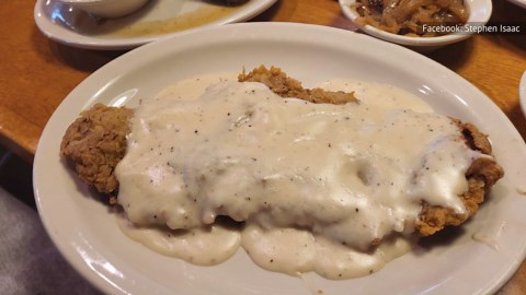 Chain restaurant chicken fried steak ranked worst to best