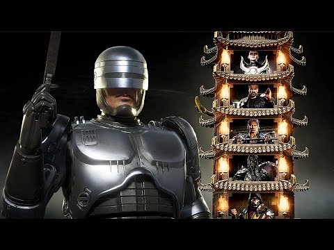 Mortal Kombat 11 - ROBOCOP Klassic Towers Gameplay @ 1080p (60ᶠᵖˢ) ✔