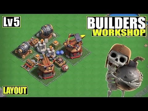 NEW BEST Base Layout for Builders Workshop lv.5 + copy link (UPDATED) (Anti Graveyard)