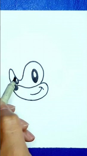 cómo dibujar a super sonic fácil y rapido