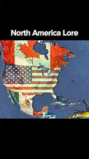 North America: Timeline of National Flags: 1000 - 2025