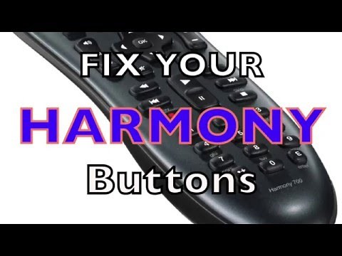 Harmony Remote Button Repair - Example Model 676