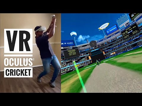 IB Cricket - Playing Cricket in VR - Oculus Quest 2 | Gameplay | Faizan Tariq