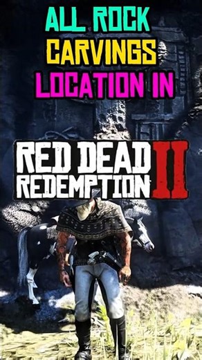 All Rock Carvings Location in RDR2 🔥 | Secret Stranger Mission Guide #rdr2 #reddeadredemption2