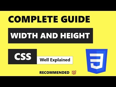 The Ultimate CSS Tutorial: Mastering Width & Height for Beginners