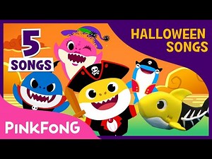 Halloween Baby Shark Compilation | Baby Shark | Halloween Song | Pinkfong Songs for Children - Videos For Kids