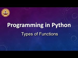 Types of Functions