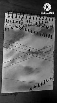 lCharcoal Sky Drawing for Beginners | Skyscape Tutorial