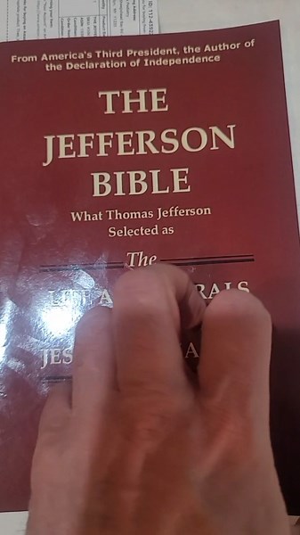 Watch Jefferson bible, Jesus-only project of Thomas Jefferson on Amazon Live