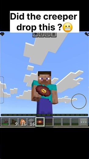 NEVER Kill a Creeper UNTIL You See This 1 Drop #minecraft