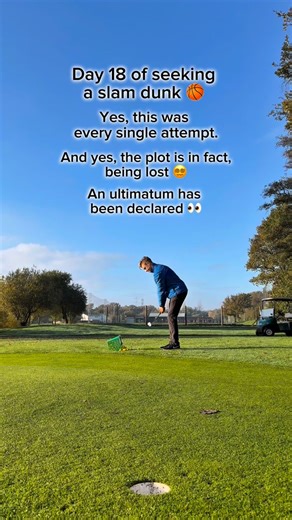 Jasper Rutter on Instagram: "Day 18 🏀 #day18 #slamdunk #golf #golfer #golfcoach"