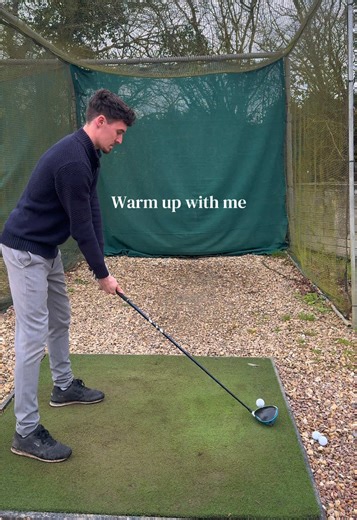 Golf Warm-Up: SIM 2 MAX Driver Shots
