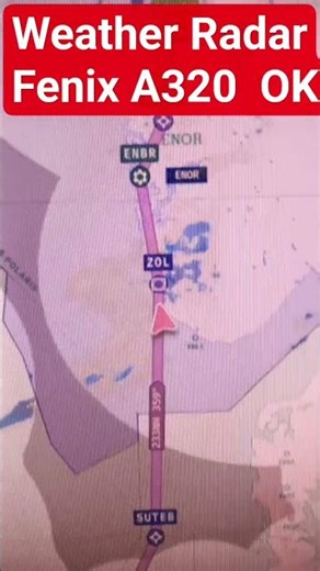 Weather Radar Fenix A320