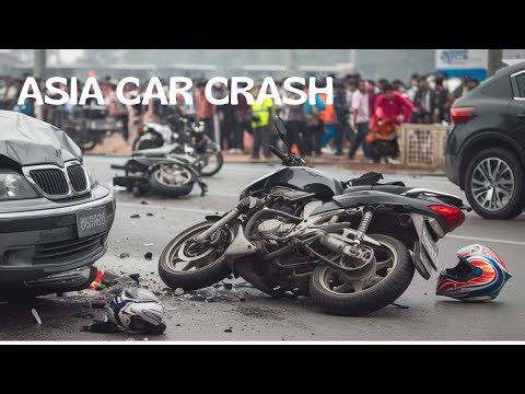 Shocking Car Crash in Asia | Dashcam Footage of a Violent Collision
