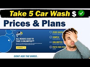 Take 5 Car Wash Prices & Plans 2025 - Everything You Need to Know!