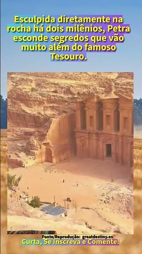 Petra: A cidade de pedra que desafia o tempo e a engenharia