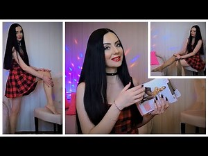 ASMR Tan & Sheer Pantyhose Try On✨Pantyhose Scratching Sounds, Soft Spoken