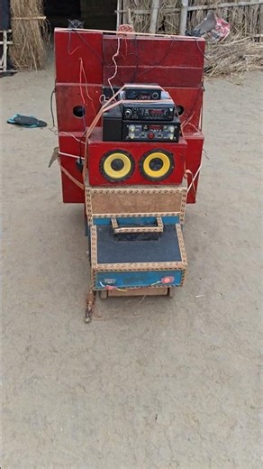 #crazy mini DJ remix #Bass small truck viral trading short 😱