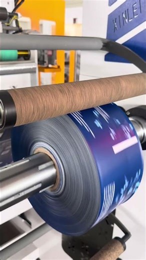 🔥Full Automatic Non‑stop Labeling & Edge Fusing Machine