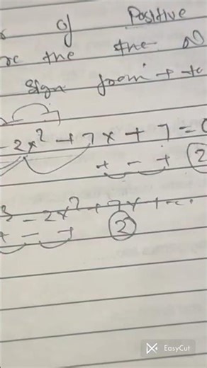 ....Descartes Rule of Signs | Undergraduate Maths | Easy Concept + Examples