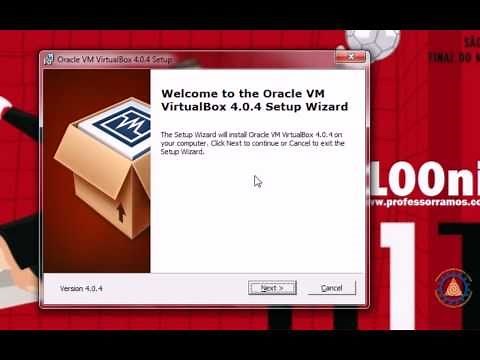 🌟 Virtual BOX - Como criar uma maquina Virtual com Oracle VirtualBox 4.0.4 - www.professorramos.com