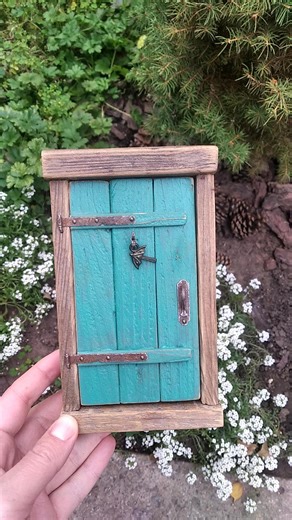 Tooth Fairy Door for Home and Garden, Hobbit Elf Gnome Doors, Fairy Tale Decor - Etsy