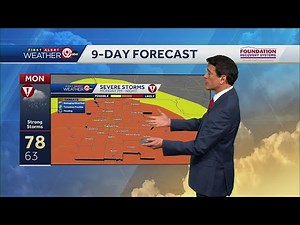 Kansas City under enhanced severe weather risk Monday, multiple rounds of storms expected