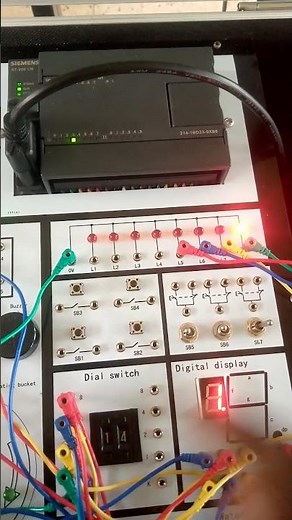 binary to decimal converter using PLC