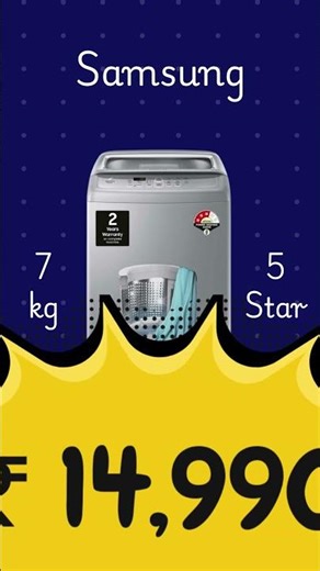 Top 4 Best Selling Washing Machines | Whirlpool vs Samsung vs Godrej vs Haier #kitchenappliances