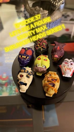 MIGHTY MAX SERIES 1 SHRUNKEN HEADS! #mightymax #miniplayset #shrunkenheads