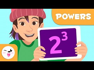 Powers for Kids - Math for Kids -  Basic Concepts - Videos For Kids