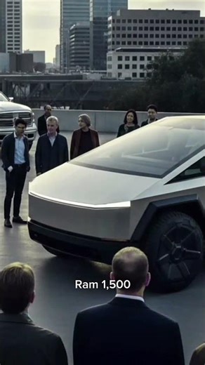 Everyone Laughed at Cybertruck… Until This Happened#Cybertruck #TeslaCybertruck #TruckComparison