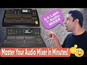 Behringer X32 & Midas M32 Mixing Console Demo 🎚️ | Beginner to Pro Full Setup & Features Guide 🎧