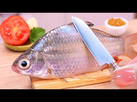 Best Of Small Fish Recipe | MINIATURE Fish Cooking Made EASY with Simple Recipe