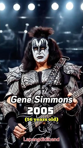 Gene Simmons: Age Evolution (1949-2025) 👅 #GeneSimmons #KISS