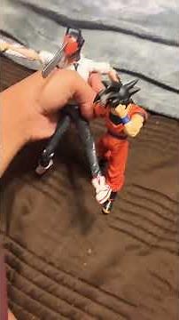 Goku versus chainsaw man versus Luffy