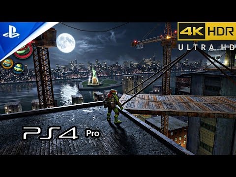 TMNT: The Video Game (PS5) [4K60FPS] HDR Gameplay