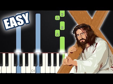 At Calvary - Hymn | EASY PIANO TUTORIAL + SHEET MUSIC by Betacustic