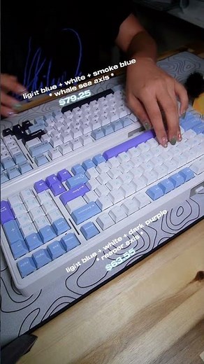 AULA F99 * REAPER VS SWK SPERMACETI SWITCHES #keyboard #keyboardasmr #shorts