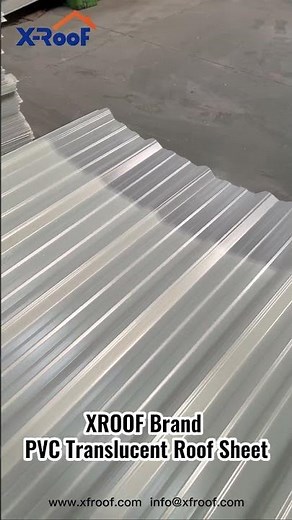 XROOF PVC Transparent Roof Sheet for light