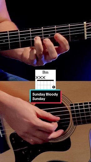Sunday Bloody Sunday Guitar Tutorial and Chords