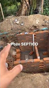 cómo hacer pozo SÉPTICO #construccion #manosalaobra #diaadia #construction #ceramica #piedrasnatural