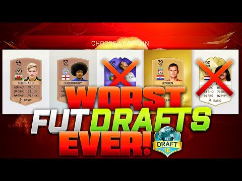 Worst FUT drafts ever!