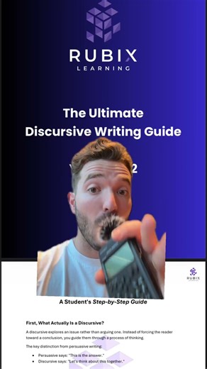 Discursive writing guide - now available!! #study #exam #school #atar #studytips