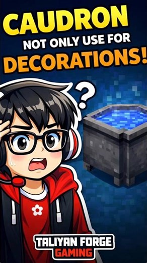 Cauldron Sirf Decoration Nahi Hai 😳 | Bedrock Edition Secret