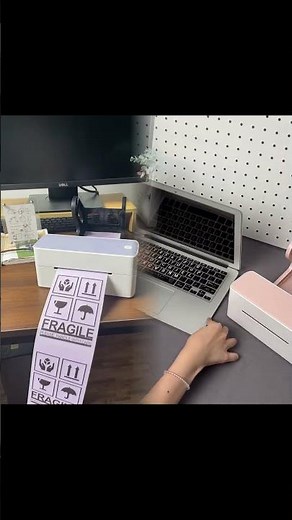 How I print shipping labels at home with Phomemo printer#packingorders