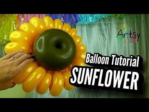 Advanced Sunflower Full Tutorial - Learn Balloon Sculpting