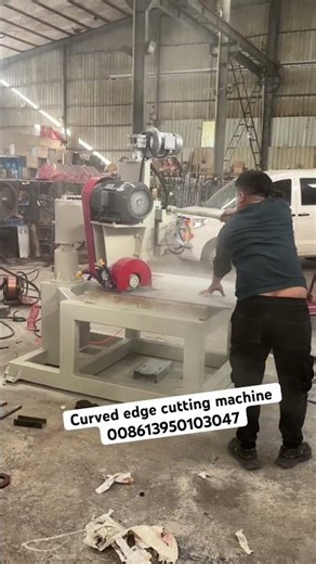 Direct factory price radial arm curved edge cutting machine for marble slabs and porcelain tiles