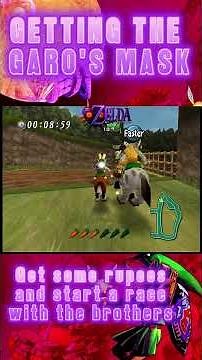 HOW TO GET THE GARO'S MASK 🕵️ // THE LEGEND OF ZELDA: MAJORA'S MASK HD #majorasmask #tloz