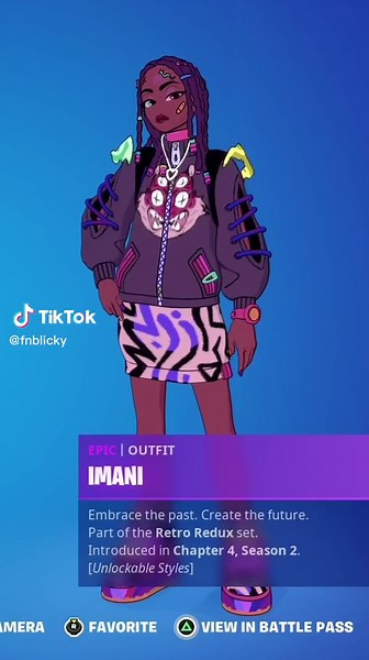 IMANI Skin Combos para Fortnite 🔥